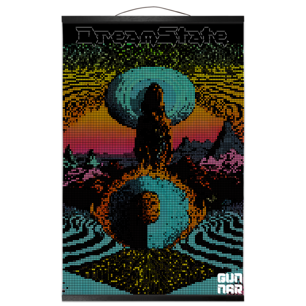 Dream State - Wood Scroll Poster